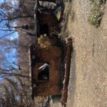 Completely destroyed home
